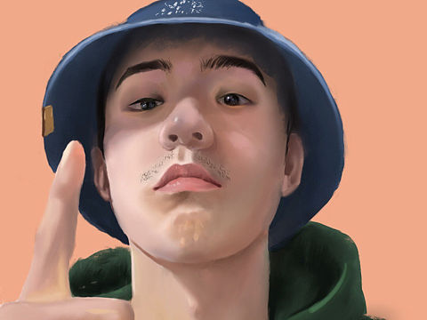 画照片