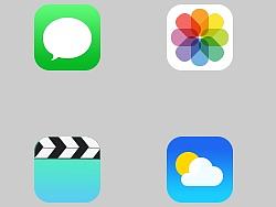 IOS系統(tǒng)功能圖標臨摹