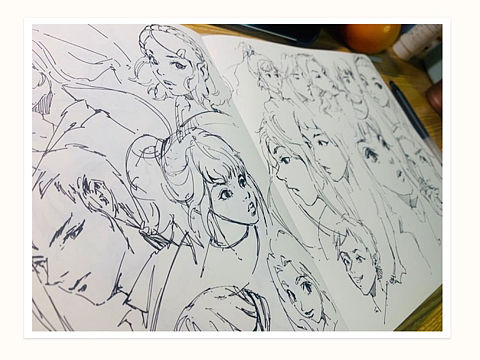 【👩】脸部一些练习