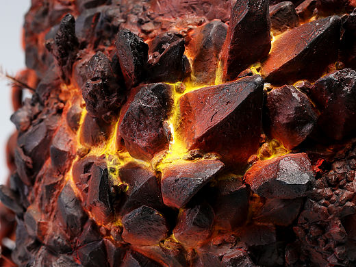 熔岩肉山 后期调色修图