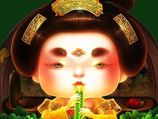 唐风主题 logo（个人主页-ZMTMzNjk5NDg=） - 游戏UI - 站酷设计师乱唐美美原创素材 - 站酷ZCOOL