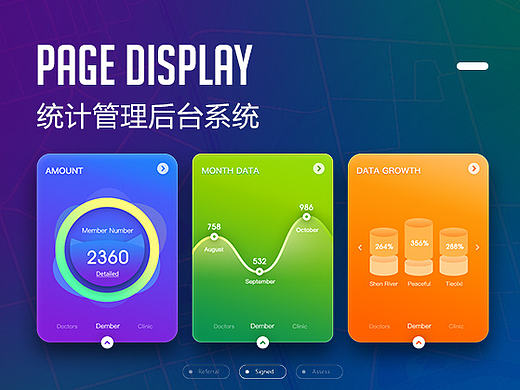 统计管理后台系统