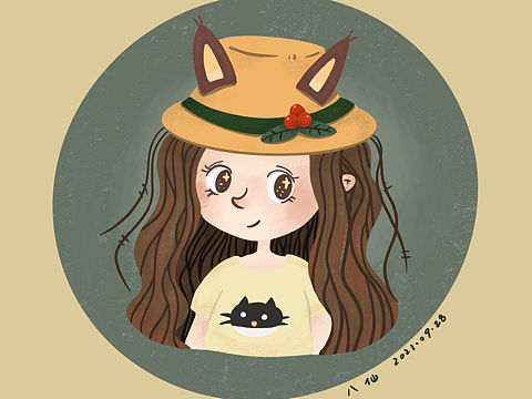 头像插画（个人主页-ZNTU1MDU3NDA=） - 商业插画 - 站酷设计师虞八仙原创素材 - 站酷ZCOOL