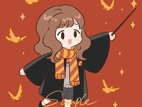 【和纸胶带】哈利波特q版