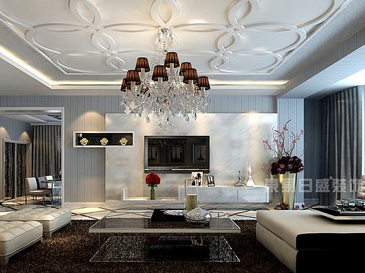 后现代城160平米-现代简约