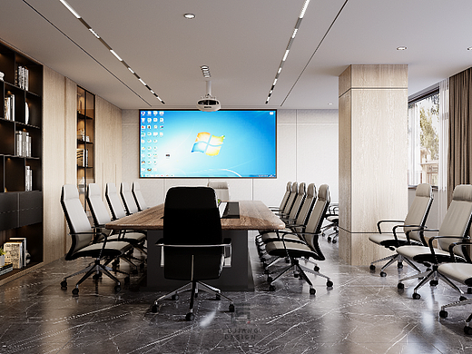 办公室设计——功能齐全，美观大气！