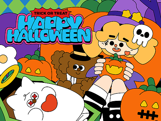 万圣节 | 可爱鬼出没