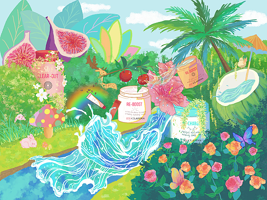 好食肌长绽放 my CLARINS/森林奇境（个人主页-ZNjYwODMwNjQ=） - 海报 - 站酷设计师摩托车牌小老虎原创素材 - 站酷ZCOOL