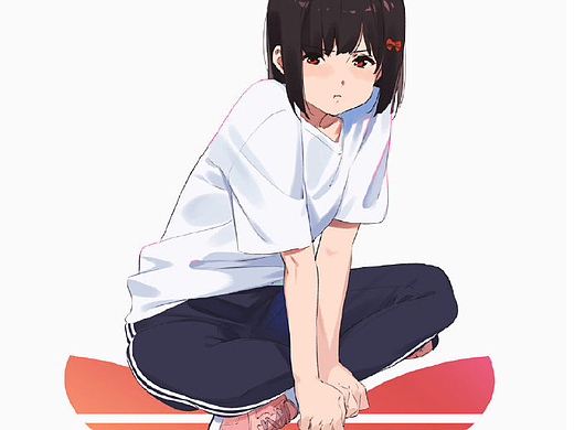 CG绘画丨板绘教程丨原画教程丨可爱少女动作参考