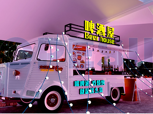 露营集散地活动布置效果图