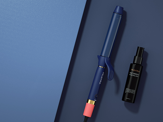 卷发棒建模渲染