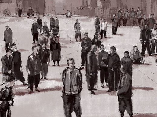 《白鹿原》写生