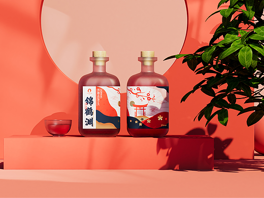 锦鹤渊果酒丨包装设计