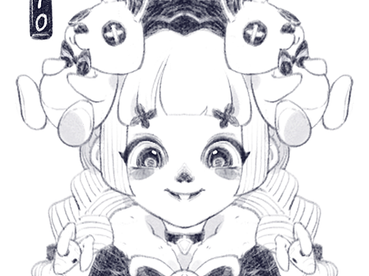 【角色设计 成长小记】丑萌小妹儿QAQ（230918）
