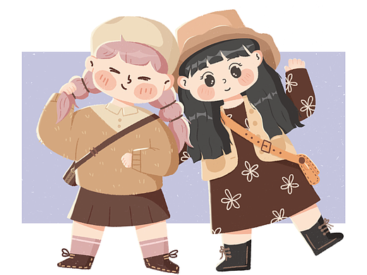 Q版人像（個(gè)人主頁(yè)-ZNjYyNDY1MjA=） - 創(chuàng)作習(xí)作 - 站酷設(shè)計(jì)師罐裝可樂(lè)ly原創(chuàng)素材 - 站酷ZCOOL