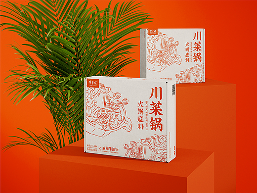 川菜锅-火锅底料-包装