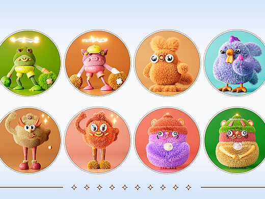 《CUTE LITTLE ANIMALS》可爱的小动物之潮玩IP
