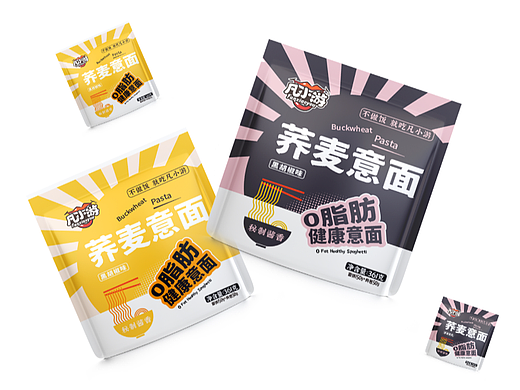 【荞麦意面】包装设计