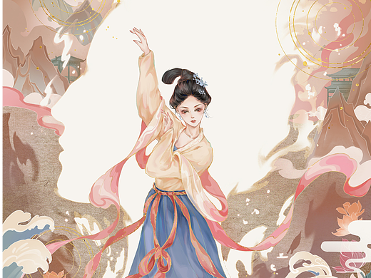 古风插画| 梦华录赵盼儿