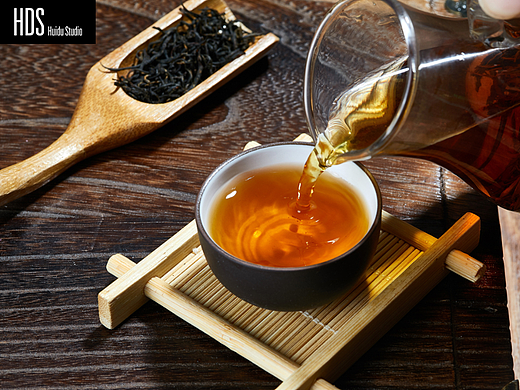 红茶场景静物图拍摄