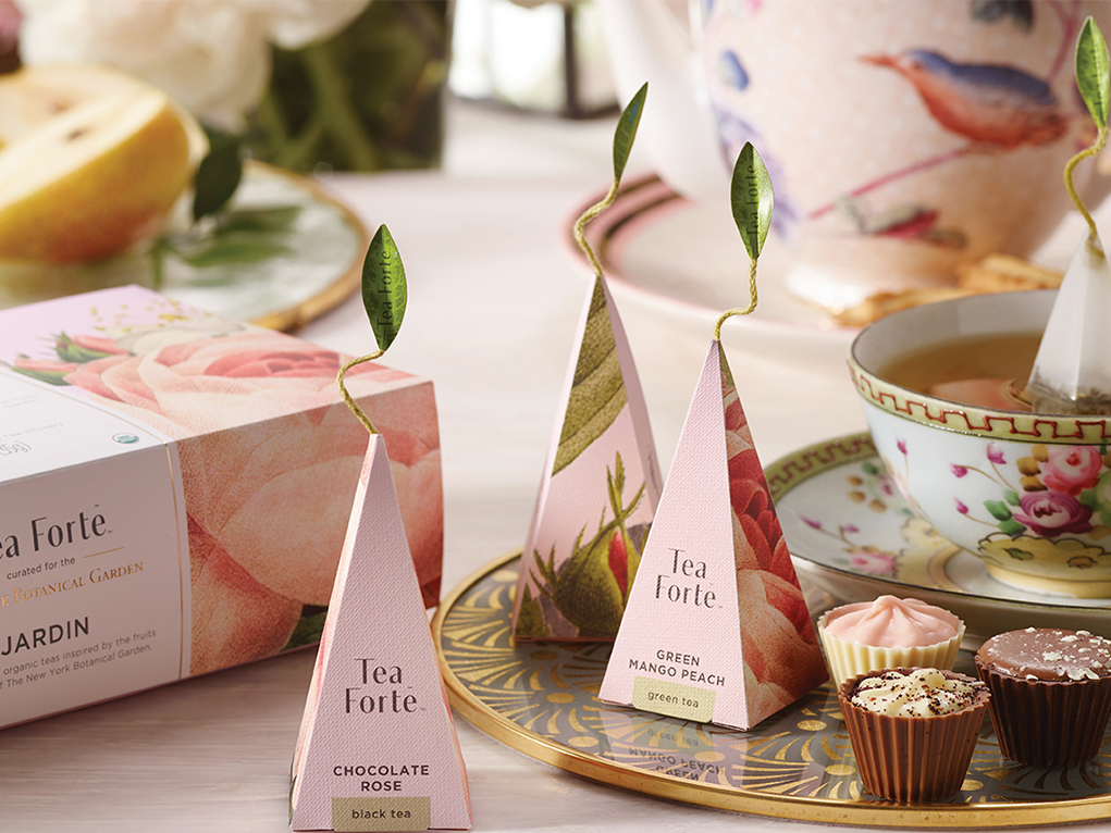 艺术商业合作 纽约植物园 X Tea Forté_奢颜艺术空间站酷ZCOOL