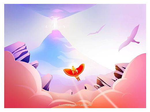 冒險(xiǎn)之旅｜光遇｜同人（個(gè)人主頁(yè)-ZNjE5MzgwMjg=） - 創(chuàng)作習(xí)作 - 站酷設(shè)計(jì)師Tuantuant9原創(chuàng)素材 - 站酷ZCOOL