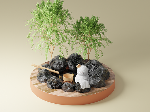 blender-3D临摹