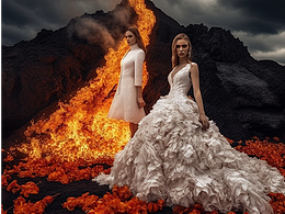 我想在火山爆發(fā)的時(shí)候拍照