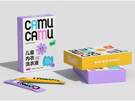 包装设计 | 儿童内衣洗衣液