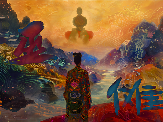 《巫与傩》（个人主页-ZNjgxNzgzMTI=） - AI作品 - 站酷设计师loulo原创素材 - 站酷ZCOOL