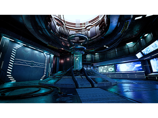 ue5科幻室内场景