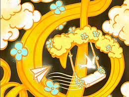 《白燕幻境》原创艺术插画系列