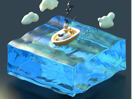 c4d作品 帧动画   临摹李翔老师作品