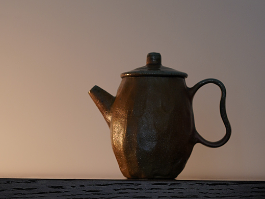 柴烧-执壶