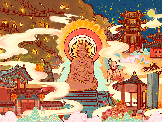 毕业设计-龙门石窟文旅IP形象设计