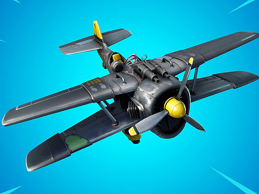 【3dma建模教程】堡垒之夜战斗飞机模型制作教程