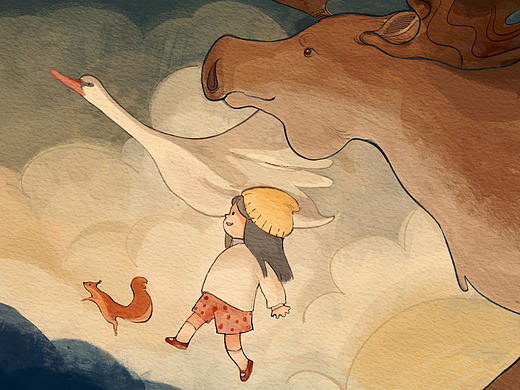 原创全英绘本-《Kate Missed Her Dog Very Much》