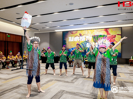 新华三非洲鼓团建|棋点团建出品