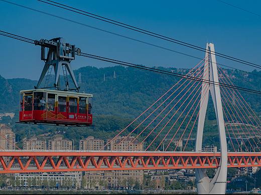 重庆名风景-长江索道