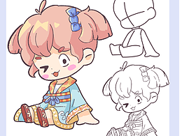 卡通人物 | Q版人物 | 日常练习