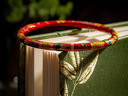 非遗国潮 孟庆国手工足金花丝烧蓝圆镯