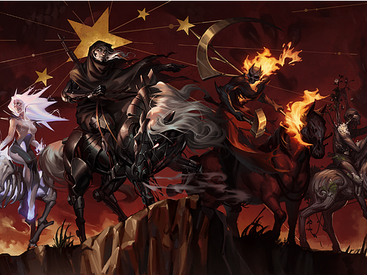 利维坦的天启（个人主页-ZNjY5ODQzMTY=） - 艺术插画 - 站酷设计师Goldeners22原创素材 - 站酷ZCOOL