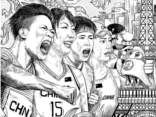 中国队冲刺吧！2024巴黎奥运会