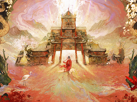 《神域》 | 含绘画过程