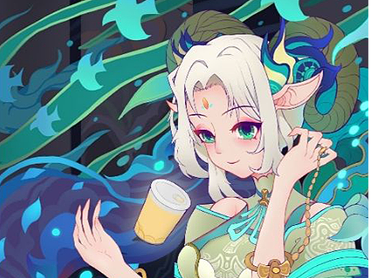 原创概念卡牌插画设计