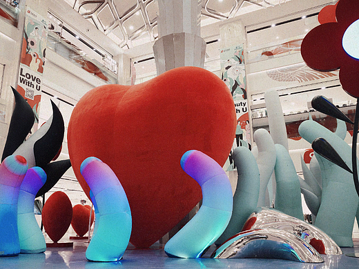 InstallationArt【爱传递With U】王衍凯艺术装置