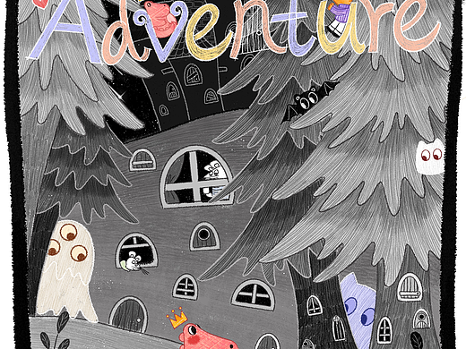 【铅笔风格画】波比的森林之旅~