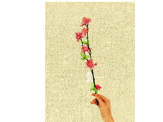 工笔画人像