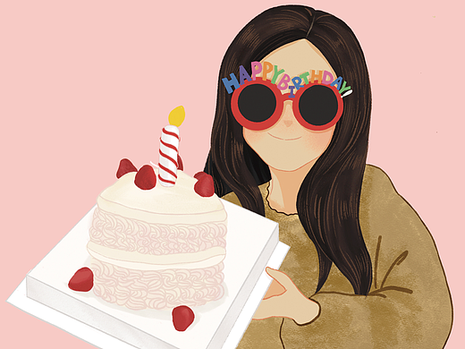 給好朋友畫了她的專屬2024日歷（個人主頁-ZNjgwNzIwMTI=） - 書籍/畫冊 - 站酷設(shè)計師不學(xué)習(xí)就沒飯吃原創(chuàng)素材 - 站酷ZCOOL