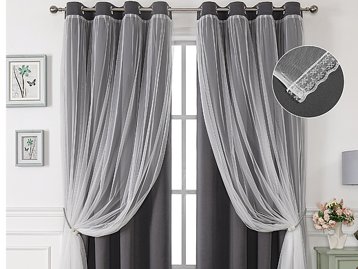 亚马逊窗帘主图A+